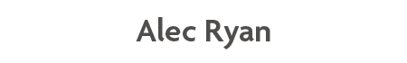 Alec Ryan